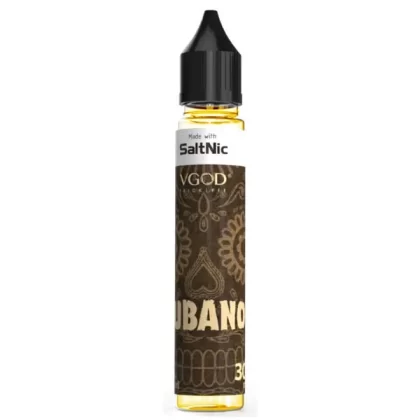 VGOD SALTNIC BROWN CUBANO 30ML (25MG-50MG) - Vapebar Pk
