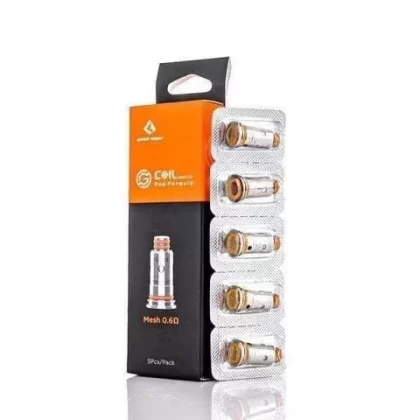 GeekVape G Coil Replacement Coils - Coil#G 1.2ohm S>G 1.2ohm KA1>G 0.8ohm Mesh>G 1.0ohm Mesh>G 0.6ohm Mesh>G 1.8ohm Regular>G 1.2ohm M (AAF32F)