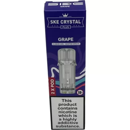 Crystal Plus Pods Grape Replaceable Pre-Filled 20mg (10pk)