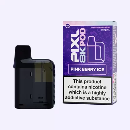 Pink Berry Ice Pixl 8000 Pod