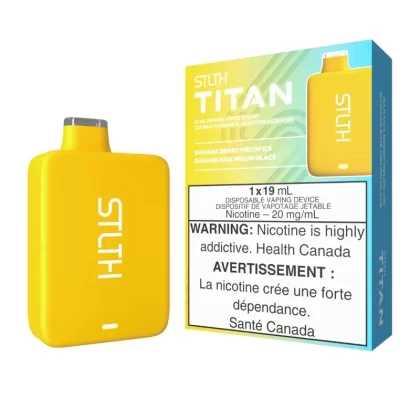 STLTH Titan Pro (15K) Banana Berry Melon Ice Disposable Vape