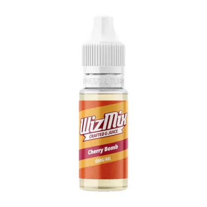 Wizmix Cherry Bomb - 10ml - 0mg - Vape Product
