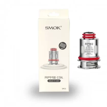 SMOK RPM 2 Replacement Coils - 0.16 Ohm, 0.6 Ohm (9F14F5)