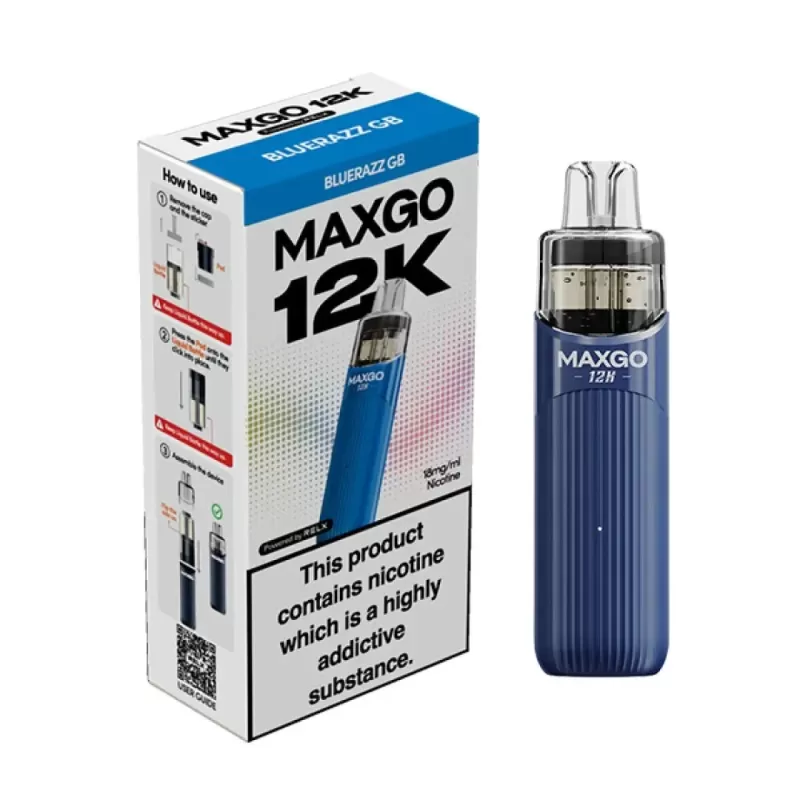 Relx Maxgo 12K Prefilled Pod Vape Kit (Expiry May 2026) - Sweet Strawberry