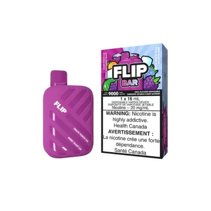 FLIP BAR 9000 – GRAPE PUNCH ICE AND BERRY BLAST ICE