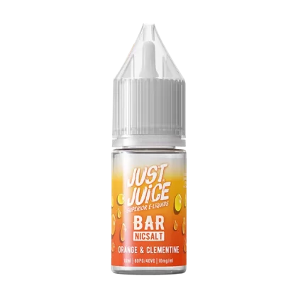 Orange & Clementine Bar Nic Salt by Just Juice 10ml - Vapeshop Co