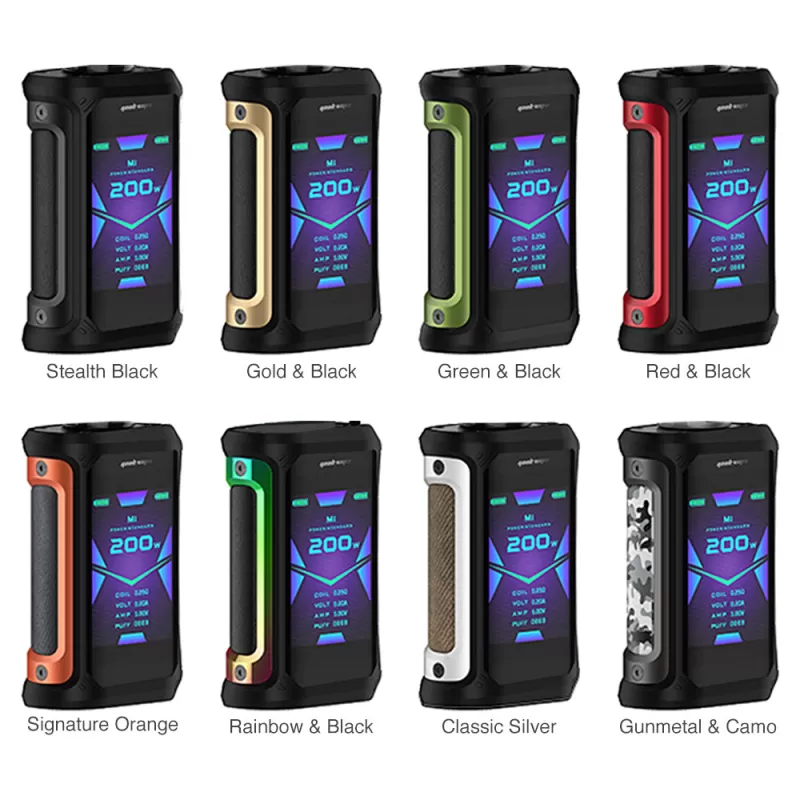GeekVape Aegis X TC Mod 200W - Stealth Black