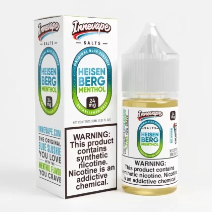 Heisenberg Menthol SALT Innevape – Icy Blue Slushie Salt Nic - Uwinvapeaustralia