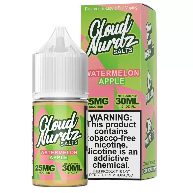 Cloud Nurdz TFN Salt Premium E-Liquid 30ml - Strawberry Lemon / 50mg - Image 3