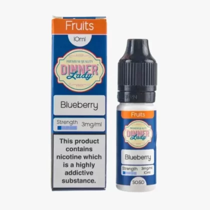 Blueberry 50/50 E-Liquid by Dinner Lady - 12mg