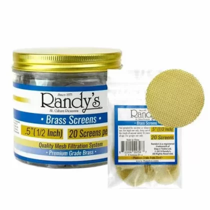Randy’s 0.50″ Brass Screens