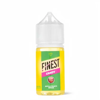 The Finest Pre-Steeped Salt Nic – Apple Peach Rings 30mL