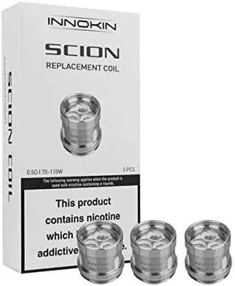 Innokin Scion Replacement Coils 3pk - Resistance#0.36 Ohm>0.50 Ohm>0.15 Ohm (2DDB1E)