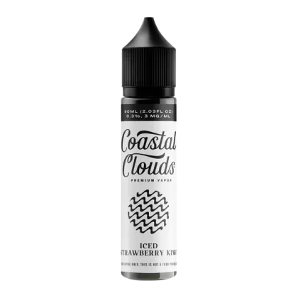 Strawberry Kiwi Iced Coastal Clouds E-Juice - Consumer; Vape Product, Vape Product; Single