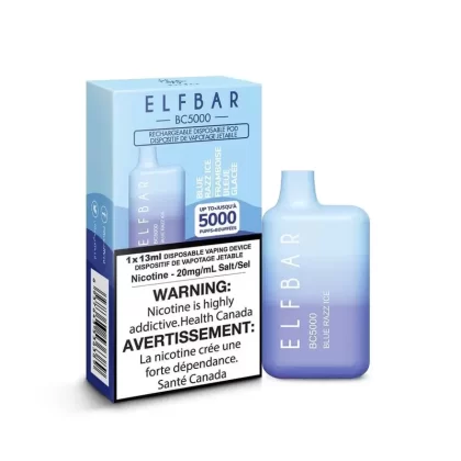 ELF BAR BC5000 Disposable Vape – Blue Razz Ice - Ecigpremium