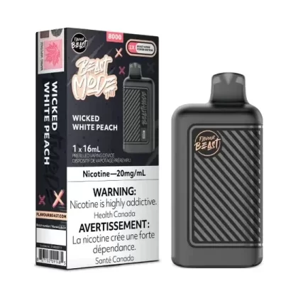 Flavour Beast BEAST MODE 8K – Wicked White Peach