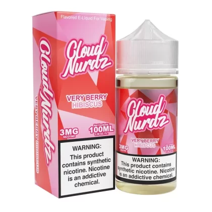 Cloud Nurdz Very Berry Hibiscus eJuice - Vape Product; Vape Product, Vape Product (E919E8)