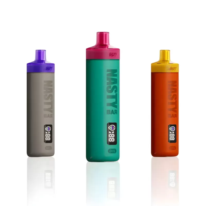 NASTY Bar Hooqa 10000 PUFFS - Watermelon Ice, Blue Raspberry Cherry - Image 2