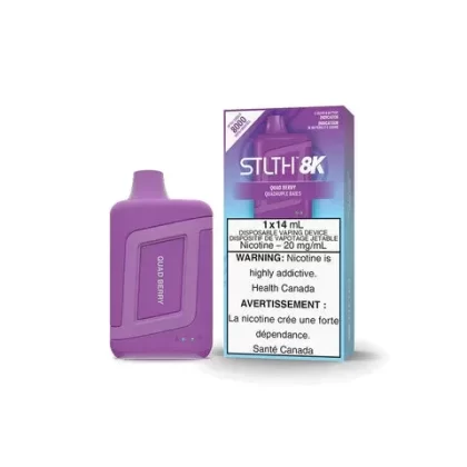 Stlth 8K Disposable Vape – Quad Berry - Eliquidsupply