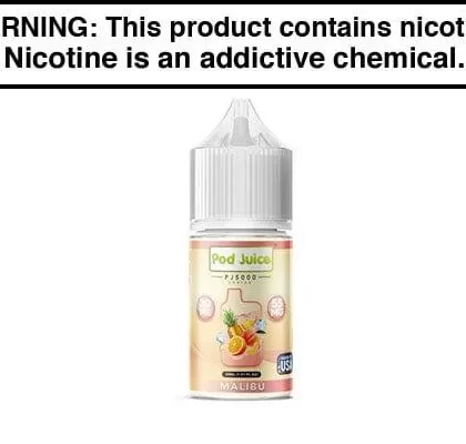 MALIBU BY POD JUICE SALT PJ5000 SERIES 30ML - Vapejuice