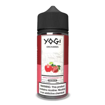 Yogi Orchards Apple Strawberry Chilled Vape e-Liquid 100mL - Vape Product, Vape Product (B76F41)