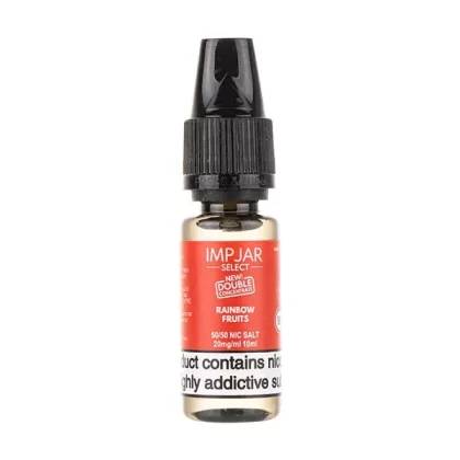 Rainbow Fruits Nic Salt E-Liquid by Imp Jar Select - Vape Product, Vape Product