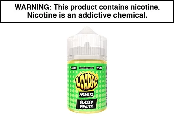 GLAZED DONUT BY LOADED PODSALTZ 60ML - Vapejuice