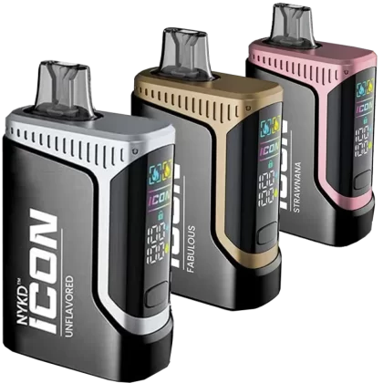 NYKD Icon 35K Disposable - Baja, Blackberry Ice (F6C95A)