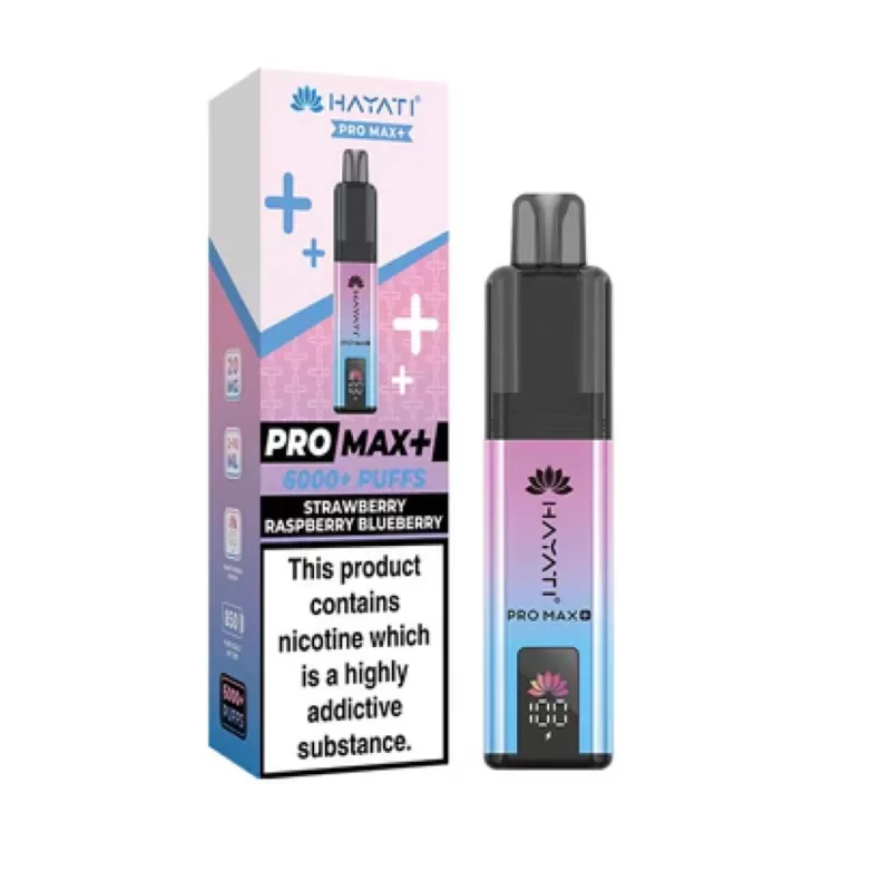 Strawberry Raspberry Blueberry Hayati Pro Max Plus 6K Prefilled Pod Kit