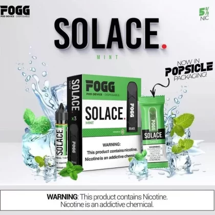 FOGG SOLACE DISPOSABLE PODS-Mint - Ejuicewarehouse
