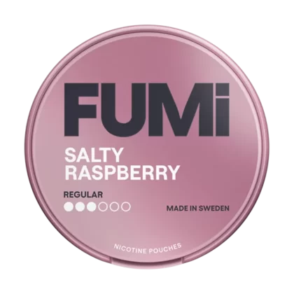Salty Raspberry FUMI Nicotine Pouches - 4mg