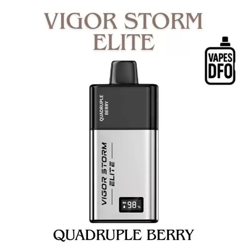 Quadruple Berry – Elite – KIT - Vigor Storm / Rechargeable / Medium / Berries
