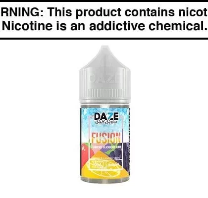 STRAWBERRY BLACKBERRY LEMON ICED BY 7 DAZE FUSION SALT 15ML/30ML - Vapejuice