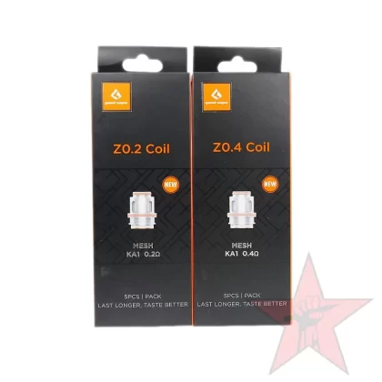 Geekvape Zeus (Z Series) Replacement Coils – 5 Pack - Redstarvapor