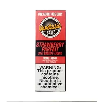 Strawberry Parfait Vapetasia Salt Nic E-Juice 30ml