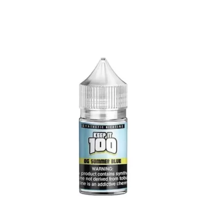 OG Summer Blue Nicotine Salt by Keep It 100 - Size#30ml~Nicotine#20MG>30MG>50MG