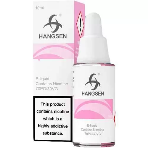 Hangsen 10ml E-Liquids - Box of 10 - 6 MG / Vanilla - Image 2