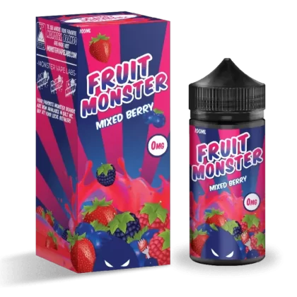MIXED BERRY E LIQUID BY FRUIT MONSTER 100ML 75VG