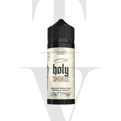 HOLY SMOKES SMOKED MAPLE OAK COFFEE WALNUT 100ML SHORTFILL E-LIQUID
