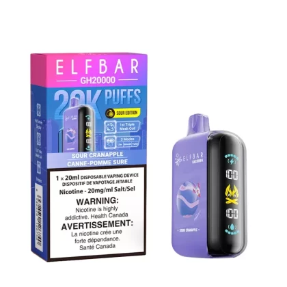 ELF BAR GH20K – SOUR CRANAPPLE
