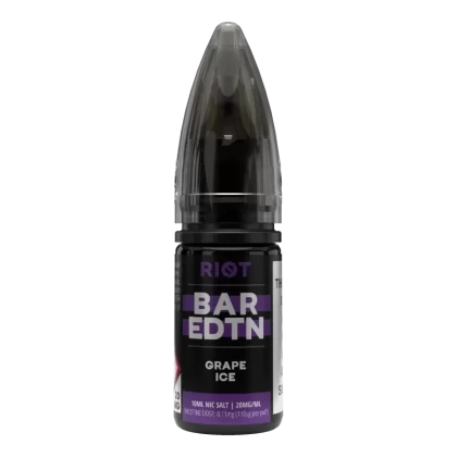 Grape Ice Nic Salt By Riot Squad BAR EDTN - 20mg