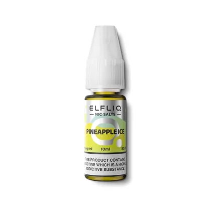 Elfliq Pineapple Ice 10mg and 20mg Salt Nicotine E Liquid