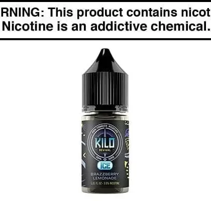 BRAZZBERRY LEMONADE ICE BY KILO REVIVAL SALTS 30ML - Vapejuice