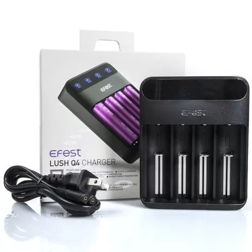 Efest Lush Q4 Battery Charger - Vape Store