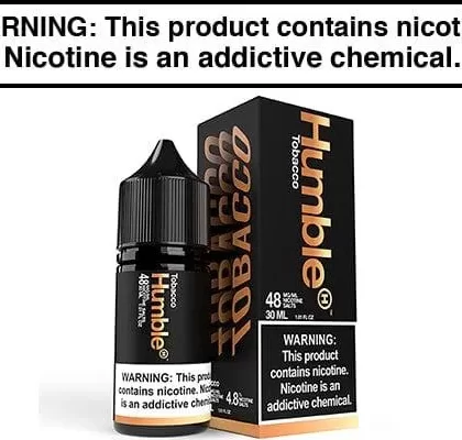 TOBACCO BY HUMBLE SALTS 30ML - Vapejuice