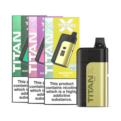 Titan X 10000 Puffs Prefilled Pod Vape Kit - Frozen Grape