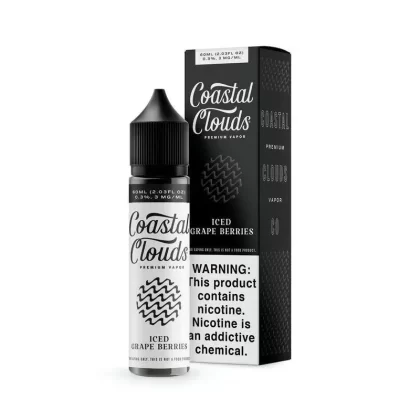 Coastal Clouds Vape Juice | Iced Grape Berries