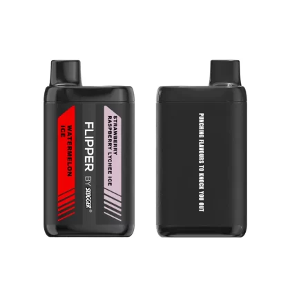 Flipper Disposable Vape -Watermelon Ice+Strawberry Raspberry Lychee Ice 40mg (12000 Puffs)