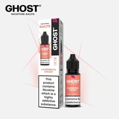 GHOST® SALTS CARRIBEAN CRUSH 10ML NIC SALT E-LIQUID