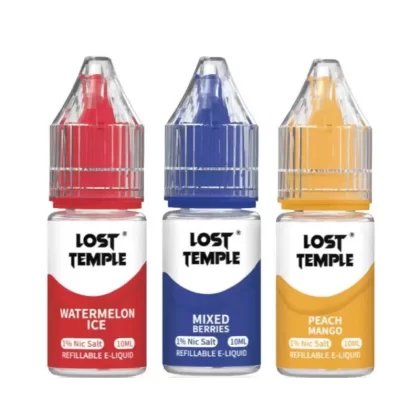 Lost Temple Nic Salts 10ml (BOX OF 10) - Mixed Berries / 20mg